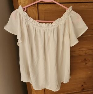 Peach Love White Shirt